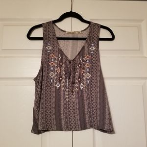 Liberty Love Juniors' Patterned Tank Top